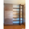 DRESSING SUR MESURE Gris graphite double porte - MEUBLES JAMET