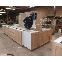 Fabrication de cuisine sur mesure - Cuisine laquée