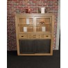 Vitrine style atelier.Réf.4147