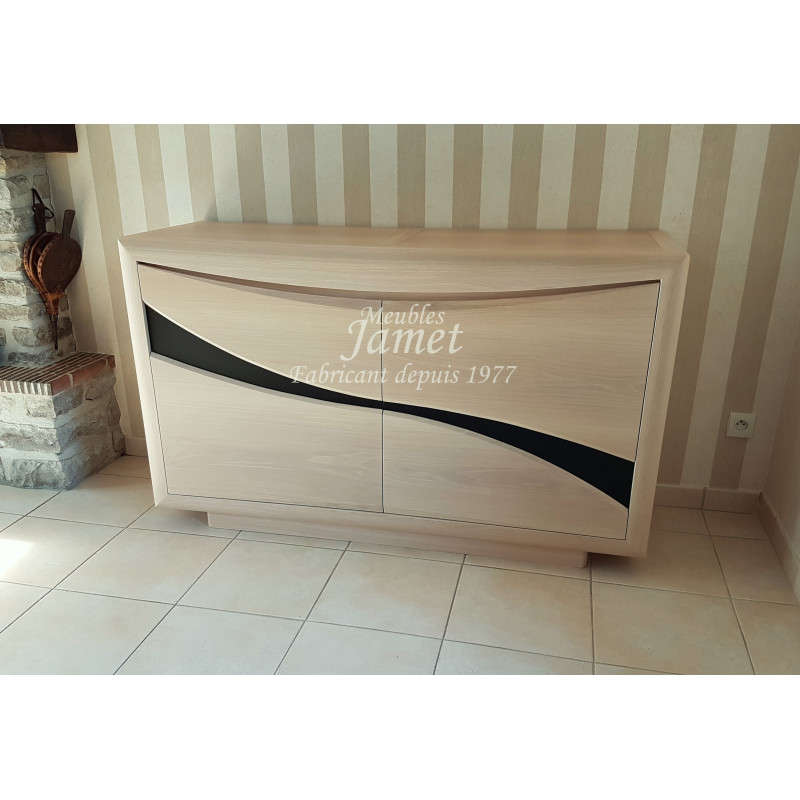 Buffet bas 2 portes contemporain. Réf.248