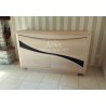 Buffet bas 2 portes contemporain. Réf.248
