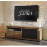 Meuble TV style Atelier en chêne Réf. MT 102