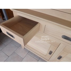 Deux corps Contemporain double vitrine - MEUBLES JAMET
