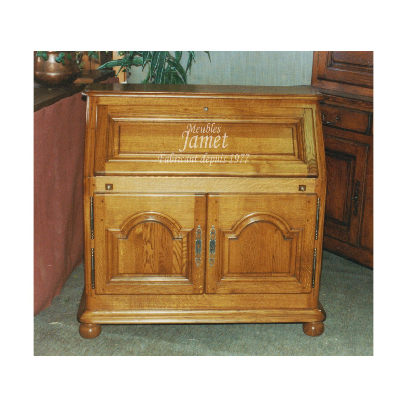 Bureau  Dos D' âne LOUIS XIV en chêne