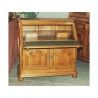 Bureau dos d'âne LOUIS XIV en bois clair - MEUBLES JAMET