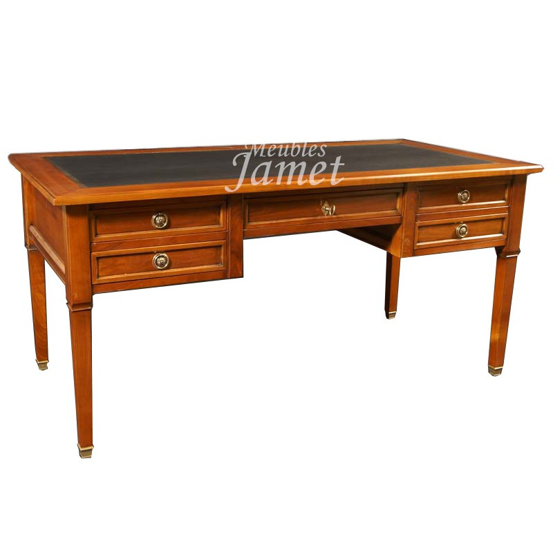 Bureau de Ministre style DIRECTOIRE en merisier 