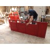 Agencement de bureau en bois rouge - MEUBLES JAMET