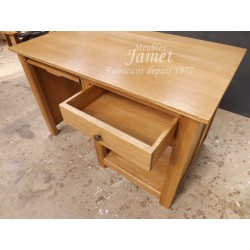 petit bureau en chêne - MEUBLES JAMET