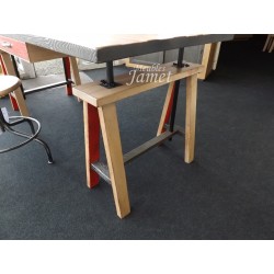 Bureau style Industriel en chêne