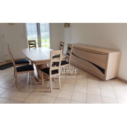 Salle contemporaine en chêne SC 104