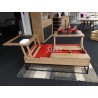 Table de salon relevable en bois style Atelier - MEUBLES JAMET