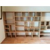 Bibliothèque sur mesure en bois - MEUBLES JAMET