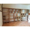 Bibliothèque sur mesure en bois - MEUBLES JAMET