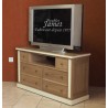 Meuble de télévision Contemporain en chêne