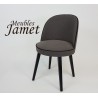 Fauteuil design BLEZ piètement chêne