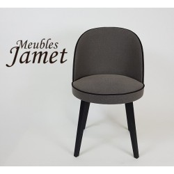 Fauteuil design BLEZ piètement chêne