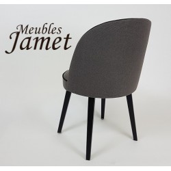 Fauteuil design BLEZ piètement chêne