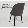 Fauteuil design BLEZ piètement chêne