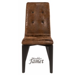 Chaise design en chêne YAM 8822