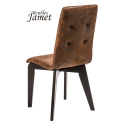 Chaise design en chêne YAM 8822