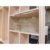 Bibliothèque style contemporaine sur mesure