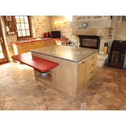 Cuisine de style contemporaine en chêne FERRIERE2