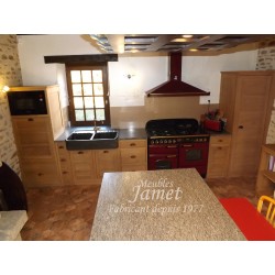 Cuisine de style contemporaine en chêne FERRIERE2