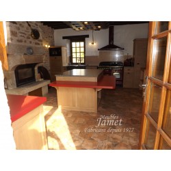 Cuisine de style contemporaine en chêne FERRIERE2