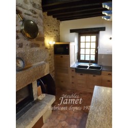 Cuisine de style contemporaine en chêne FERRIERE2