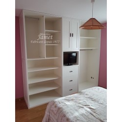 Dressing sur mesure en chêne