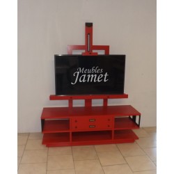Meuble TV Chevalet en chêne 4127 R