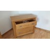 Commode 3 tiroirs en chêne massif C3T