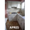 Cuisine relookée AVANT