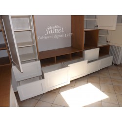 Bibliothèque bureau meuble TV LE MANS
