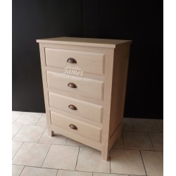 Chiffonnier contemporain en chêne massif CH 300