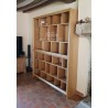 Bibliothèque sur mesure en chêne ALENCON