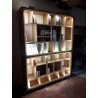 Bibliothèque sur mesure en chêne ALENCON
