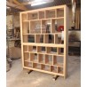 Bibliothèque sur mesure en chêne ALENCON