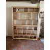 Bibliothèque sur mesure en chêne ALENCON