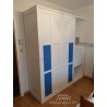Dressing avec tiroir secret Bleu