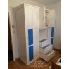 Dressing avec tiroir secret Bleu