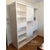 Dressing avec tiroir secret Bleu