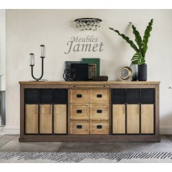Enfilade bois et métl