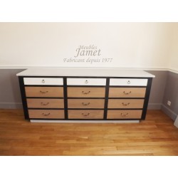 Bahut 3 portes style Atelier