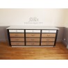 Bahut 3 portes style Atelier
