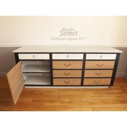 Bahut 3 portes style Atelier