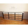 Bahut 3 portes style Atelier