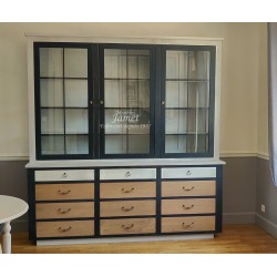 Buffet vaisselier style Atelier