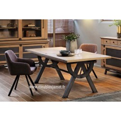 Table repas style Industriel