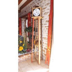 Comtoise contemporaine en chêne